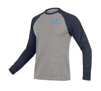 Maillot À Manches Longues One Clan Raglan L/S Ink Blue Endura Cyclisme