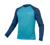 Endura Singletrack Long Sleeve T-shirt Bleu L Homme