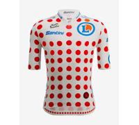 Maillot à pois Tour de France 2025 - Leader Classification Montagne manches courtes - Coupe Sleek - XS