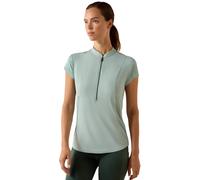 Maillot Ã©quitation 1/2 zip femme Ariat Bleu L