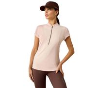Maillot Ã©quitation 1/2 zip femme Ariat Rose S