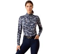 Maillot Ã©quitation manches longues femme Ariat LunaVeil Gris L