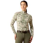 Maillot Ã©quitation manches longues femme Ariat LunaVeil Vert S