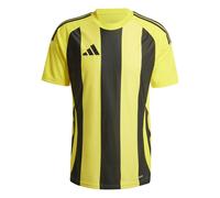 Adidas Striped 24 Short Sleeve T-shirt Jaune S Homme