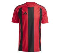 Adidas Striped 24 Short Sleeve T-shirt Rouge M Homme