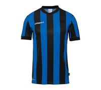 Uhlsport T-shirt Retro Stripe à manches courtes Bleu 11-12 ans Garçon