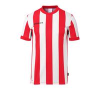 uhlsport Retro Stripe Shirt Manches Courtes - Maillot de Football au Design rétro - Maillot de Football pour Hommes et Enfants