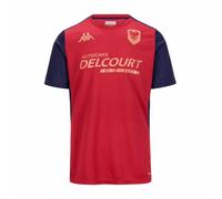 Kappa Sm Caen 24/25 Abou Pro 8 Training Junior Short Sleeve T-shirt Rouge 6 Years Enfants