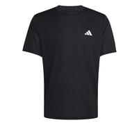 Adidas T-shirt Workout Essentials Base 3 bandes Homme manches courtes noir/blanc 3XL