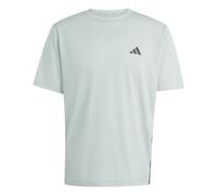 adidas Herren Workout Essentials FEELREADY 3 Stripes T-Shirt, Wonder Sage/Black, XS