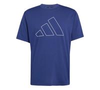 adidas Homme Workout Essentials Feelready Logo Shirt, Dark Blue, S