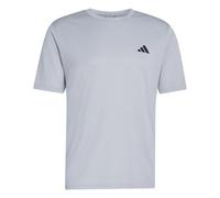 ADIDAS PERFORMANCE T-Shirt fonctionnel gris basalte / noir, Taille S