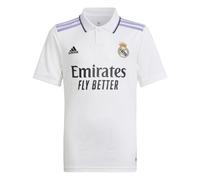Real Madrid, Maillot Enfant, Saison 2022/23 Officiel Domicile, Blanc, Taille 7/8 ans
