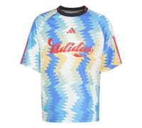 ADIDAS SPORTSWEAR T-Shirt fonctionnel 'TIRO' azur / jaune / rouge / blanc, Taille S
