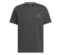 ADIDAS TERREX T-Shirt fonctionnel 'Xploric' bleu / gris foncé / orange / blanc, Taille L