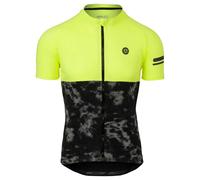 Agu Duo Essential Short Sleeve Jersey Jaune,Noir L Homme