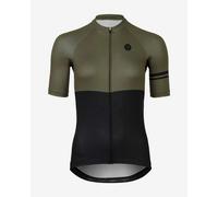 Maillot Agu KM Duo manche courte vert foncé femme - XS