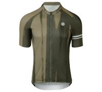 Agu Vertical Paint Performance Short Sleeve Jersey Vert XL Homme