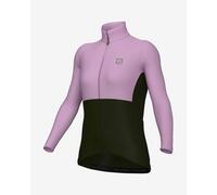 Maillot Alé Off Road Gravel Dual manche longue vert intense rose femme - XL