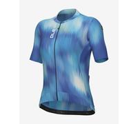 Alé Cycling Argon Maillot de Cyclisme à Manches Courtes pour Femme - Rap Dry Carbon, Maille Micro Aero & Piuma, Manches brutes, Taille S - Stability Fit, Coupe performante légère