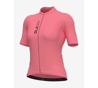 Maillot Alé PRAGMA Color Block manche courte rose clair femme - M