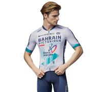 Maillot manches courtes BAHRAIN - VICTORIOUS 2025 blanc