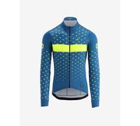 Maillot Alé PRR Stars manche longue bleu jaune fluo - S