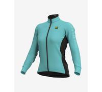 Maillot Alé Solid Fondo manche longue bleu clair noir femme - L
