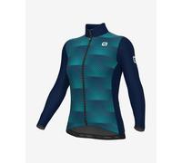 Maillot manches longues femme Alé Solid Sharp Bleu