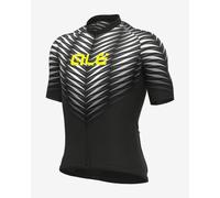 Maillot Alé Solid Thorn manche courte noir blanc - M