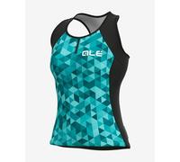 Maillot Alé Solid Triangles débardeur turquoise noir femme - XS