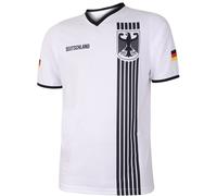 Maillot Allemagne domicile - Rayures Noir Blanc - Enfants et Adultes - Football - S