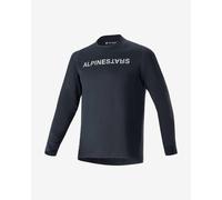 Maillot Alpinestars A-ARIA Switch manche longue noir intense - S