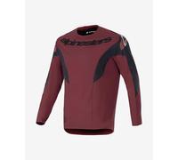 Maillot Alpinestars A-DURA Astar manche longue rouge foncé noir - L
