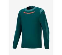 Maillot Alpinestars A-Dura Dri Wool manches longues vert pin - L