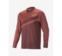 Maillot Alpinestars Alps 8.0 manche longue rouge orange - L