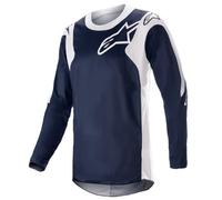 maillot alpinestars racer hoen - bleu / blanc M