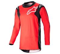maillot alpinestars racer hoen - rouge / noir M
