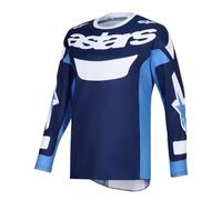 Maillot Alpinestars Racer Riway Bleu