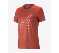 Alpinestars Stella Alps 6.0 Maillot de vélo SS Ladies, rouge, taille XL pour femmes