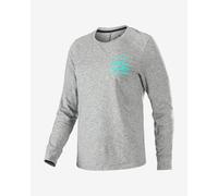 Maillot Alpinestars Stella Merino manches longues gris bleu turquoise femme - S