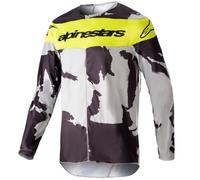 maillot alpinestars youth racer tactical 23 - enfant gris / jaune M