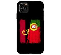 Maillot Angolais Portugais Demi Drapeau Angola Portugal Coque pour iPhone 11 Pro Max