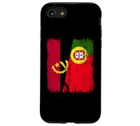 Maillot Angolais Portugais Demi Drapeau Angola Portugal Coque pour iPhone SE (2020) / 7 / 8