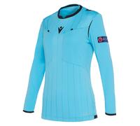 Maillot arbitre femme Macron UEFA 2019 ml Bleu XL