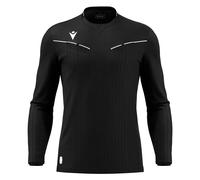 Maillot arbitre manches longues enfant Macron Ponnet Eco Noir 11/12 ans Male