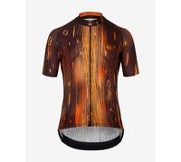 Maillot Assos Mille GT c2 Drop Head manche courte orange oxydé noir - S