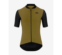 Maillot Assos Mille GTO c2 manche courte jaune ocre noir - S