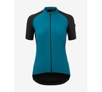 Maillot Assos Uma GTV c2 manche courte violet bleu noir femme - L