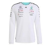 Adidas Maillot pilote manches longues Mercedes AMG Petronas F1 Team Authentique Blanc 2XL